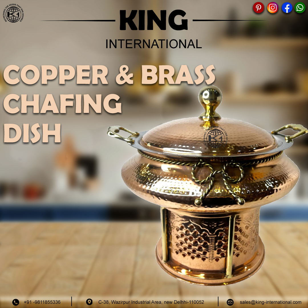Copper & Brass Chafing Dish