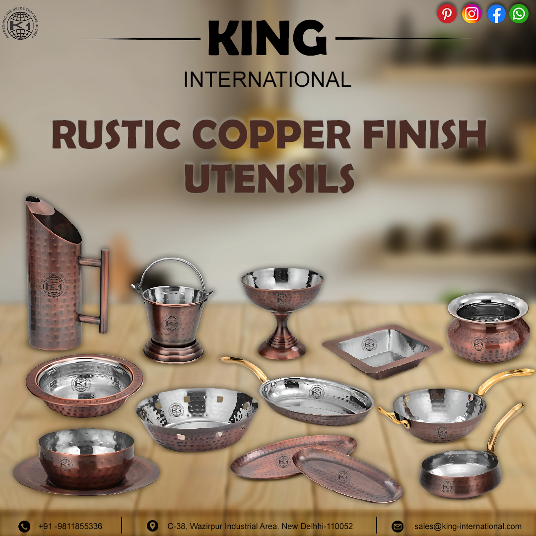 Rustic Copper Utensils